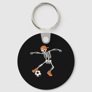 Halloween Soccer Skeleton Footll Trick Or Treat Sp Keychain