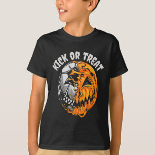Halloween Soccer Skeleton T-Shirt