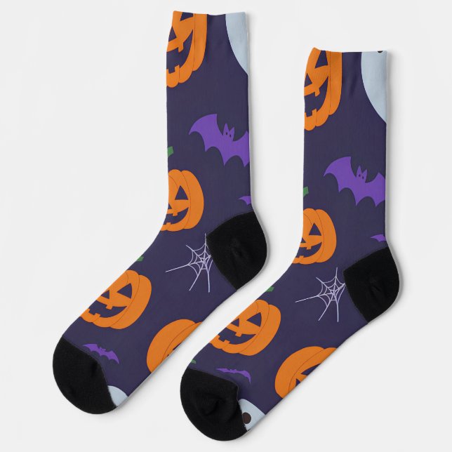 Halloween Socks (Left)