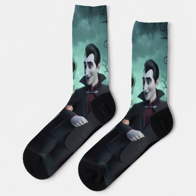 Halloween Socks (Left)