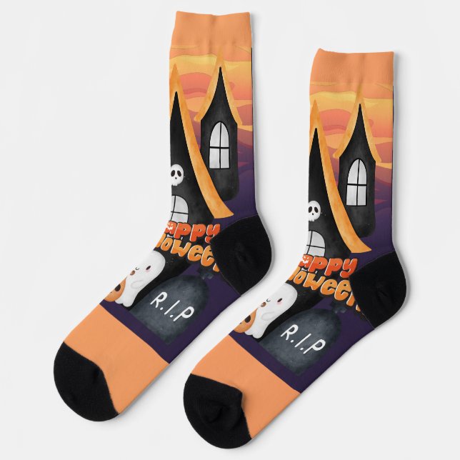 halloween socks (Left)