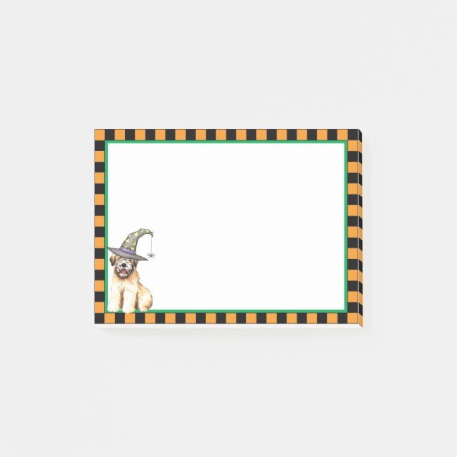 Halloween Soft Coated Wheaten Terrier Post-it Notes (Front)