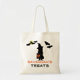 Halloween sorcière ou sac de traitement