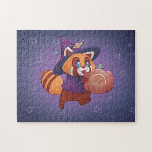 Halloween Space Panda Jigsaw Puzzle