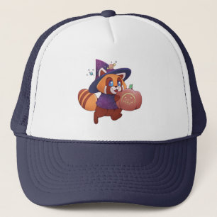 Halloween Space Panda Trucker Hat