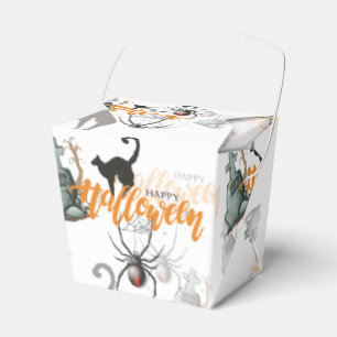 Halloween Spider Grave Favor Box