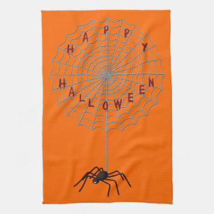 Halloween Spider Kitchen Towel