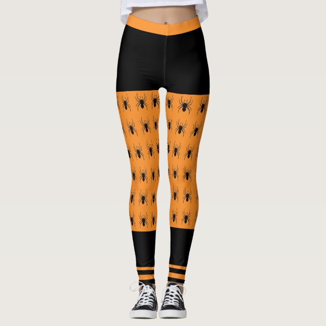 Halloween Spider Leggings (Front)