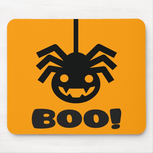 Halloween Spider Mouse Pad (Front)