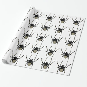 Halloween Spider pattern Wrapping Paper