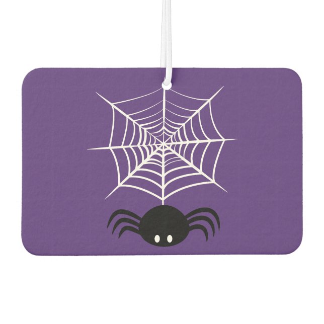 Halloween Spider Web  Air Freshener (Front)