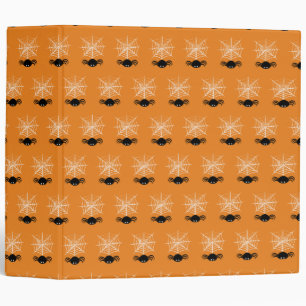 Halloween Spider Web  Binder