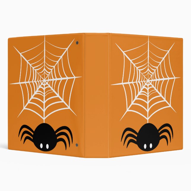 Halloween Spider Web Binder (Background)