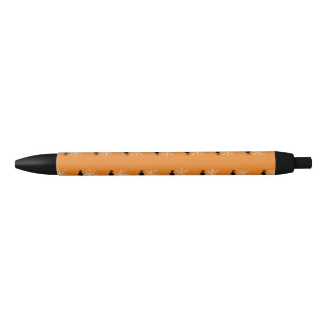 Halloween Spider Web  Black Ink Pen (Front)