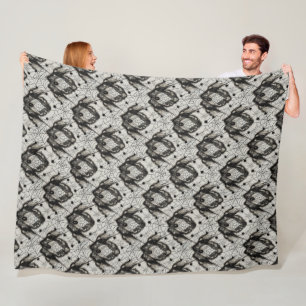 Halloween  Spider Web Blanket – Seamless Gothic 