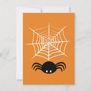 Halloween Spider Web  Card