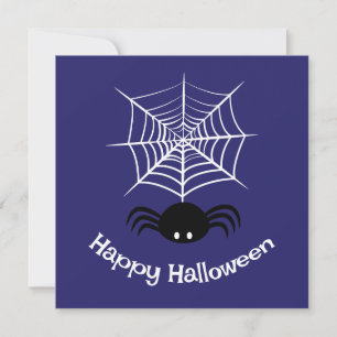 Halloween Spider Web Card