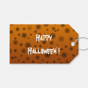Halloween Spider Web Gift Tags