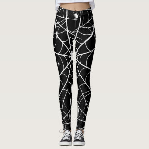 Halloween Spider Web Leggings