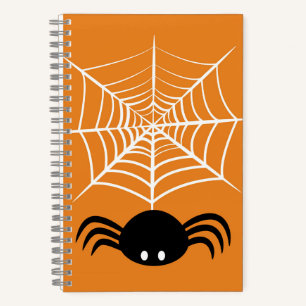 Halloween Spider Web Notebook