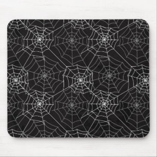 Halloween Spider Web Pattern   Mousepad