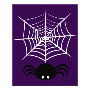 Halloween Spider Web  Photo Print