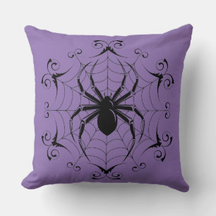 Halloween Spider Web Pillow