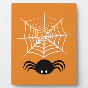 Halloween Spider Web Plaque