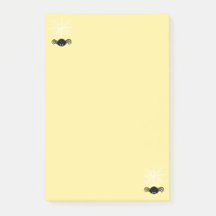 Halloween Spider Web Post-it Notes