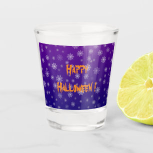 Halloween Spider Web Shot Glass