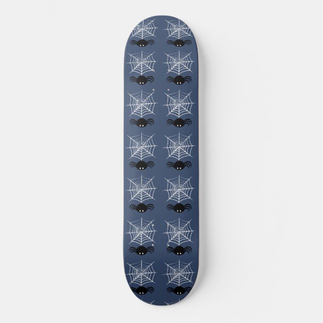 Halloween Spider Web  Skateboard (Front)