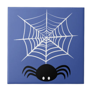 Halloween Spider Web  Tile