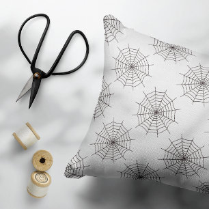 Halloween, Spider Web, Trick Or Treat, Boo Accent Pillow