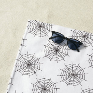 Halloween, Spider Web, Trick Or Treat, Boo Beach Towel