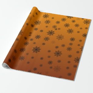 Halloween Spider Web Wrapping Paper