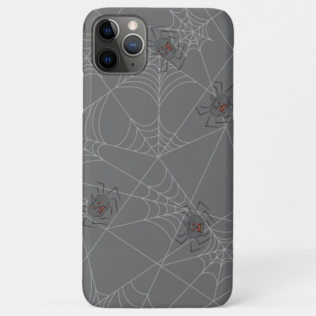 Halloween spiders web and pumpkins  Case-Mate iPhone case (Back)