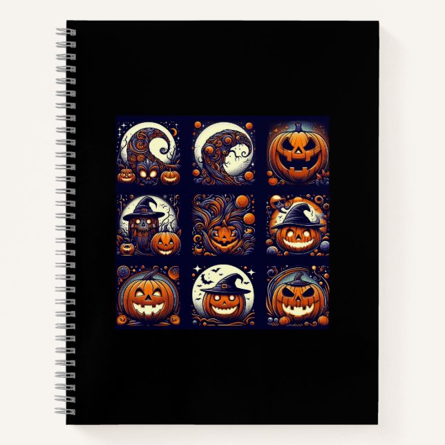 Halloween Spiral Notebook (Front)