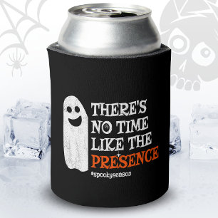 Halloween Spirit Happy Ghost Funny Halloween Can Cooler