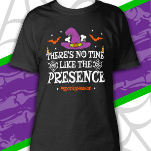 Halloween Spirit Spooky Witch Hat Funny Halloween T-Shirt