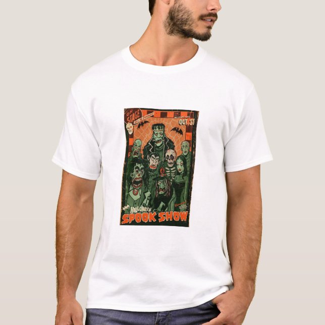 HALLOWEEN SPOOKSHOW  T-Shirt (Front)