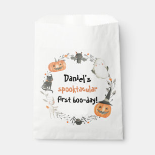 Halloween Spooktacular Birthday Decor Favour Bag