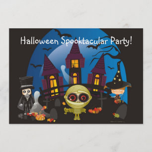 Halloween Spooktacular Party! Invitation