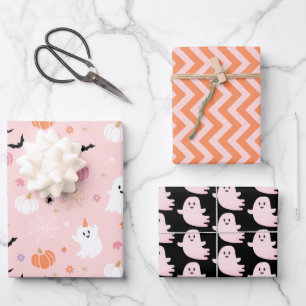 Halloween Spooktacular Party Wrapping Paper Sheet