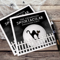 Halloween Spooktacular Spooky Whimsical Black Cat