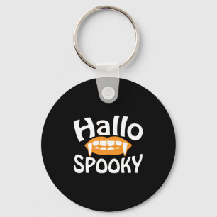 Halloween Spooky Birthday Keychain