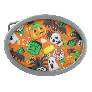 Halloween Spooky Candies Party     Belt Buckle