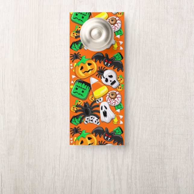 Halloween Spooky Candies Party     Door Hanger (On Knob)