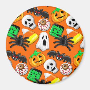 Halloween Spooky Candies Party     Magnet