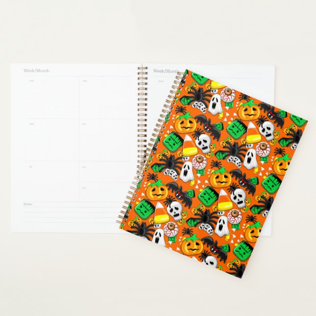 Halloween Spooky Candies Party     Planner (Display)