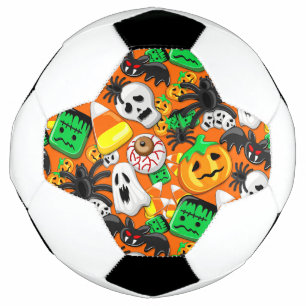 Halloween Spooky Candies Party    Soccer Ball